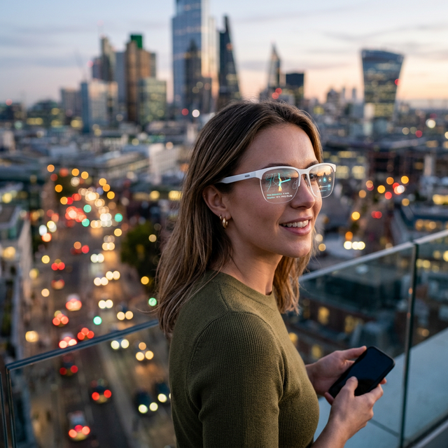 Glass-Visor AR Glasses